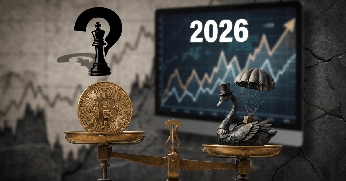 Ilustração editorial sobre bitcoin: Bitcoin sob Xeque: Comparação Atípica Questiona Retornos até 2026
