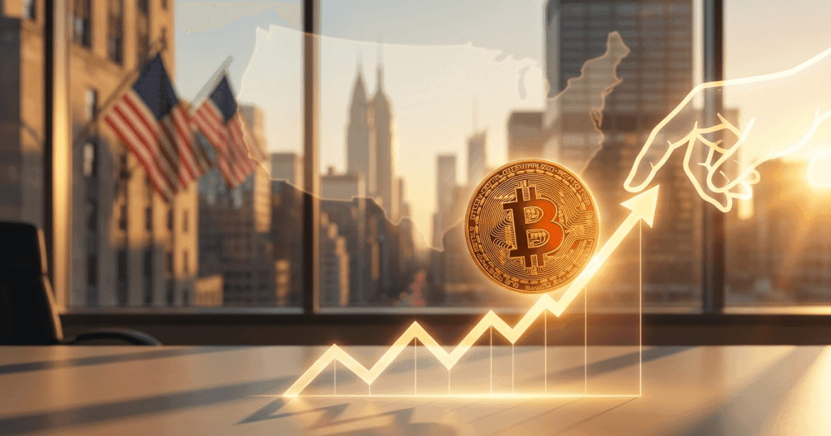 Ilustração editorial sobre bitcoin: Bitcoin: Demanda nos EUA Apresenta Recuperação Pós-Correção