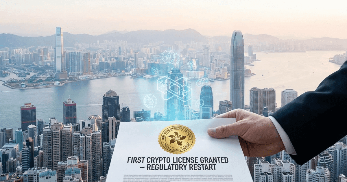 Ilustração editorial sobre altcoins: Altcoins: Hong Kong Concede Licença Cripto, Sinalizando Retomada