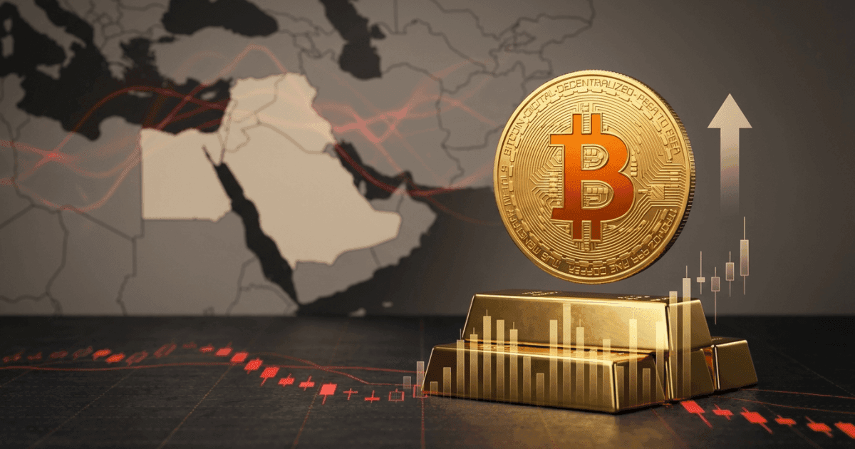 Bitcoin supera ouro e ações em crise geopolítica