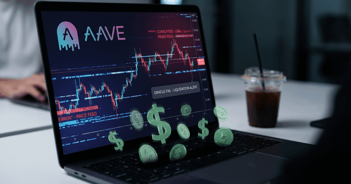 DeFi AAVE registra us$ 27 milhões em liquidações pós-falha