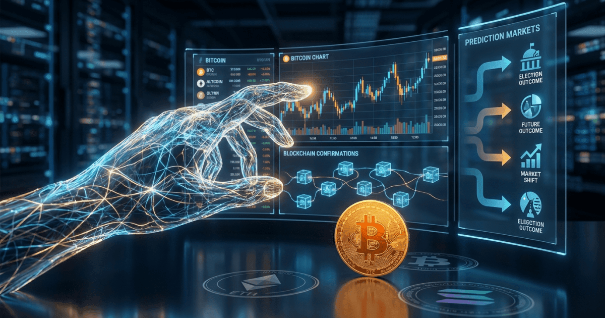 Altcoins: Ia redefine o trading em mercados de previsão cripto