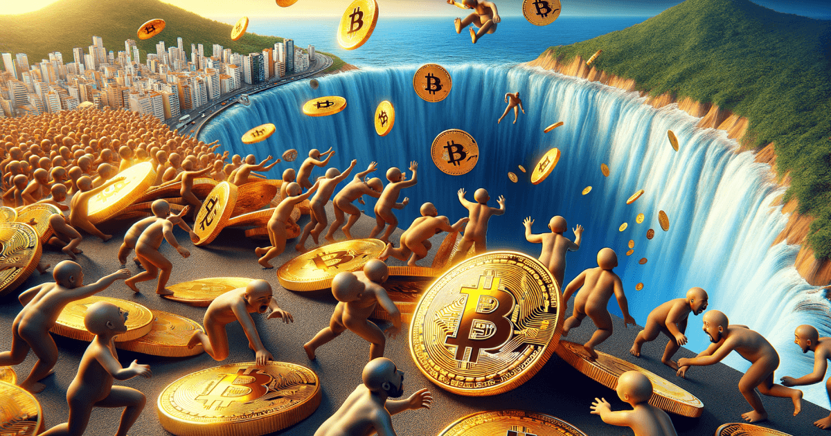 Bitcoin: Varejo intensifica venda em cenário de queda