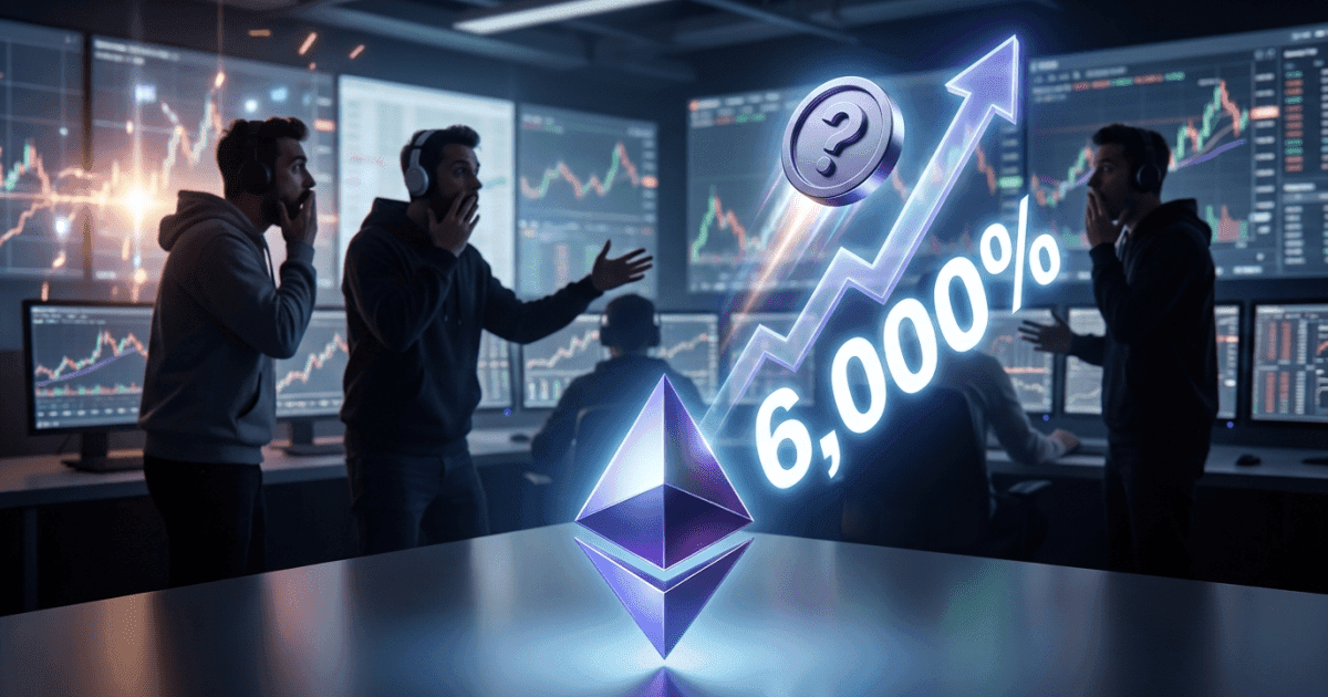 Ilustração editorial sobre ethereum: Ethereum: Token Desconhecido Dispara 6.000% e Atrai Traders
