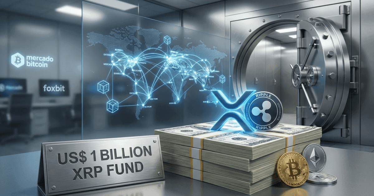 Altcoin XRP: Ripple inicia captação de us$1 bi para tesouraria