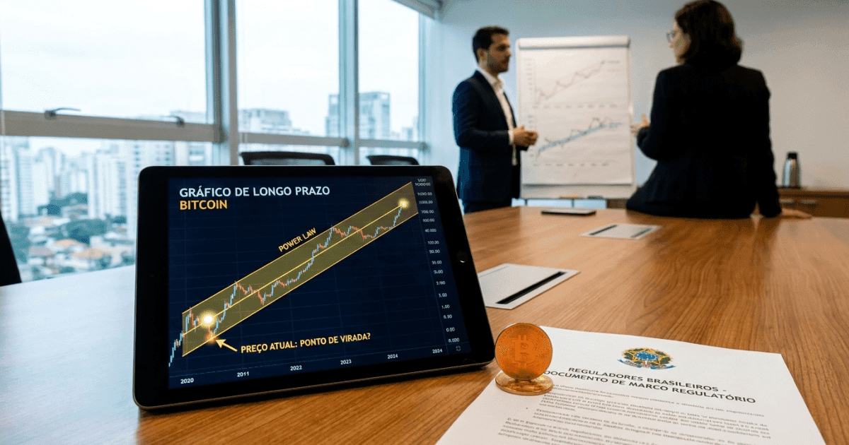 Bitcoin atinge patamar histórico: Power law sugere nova fase