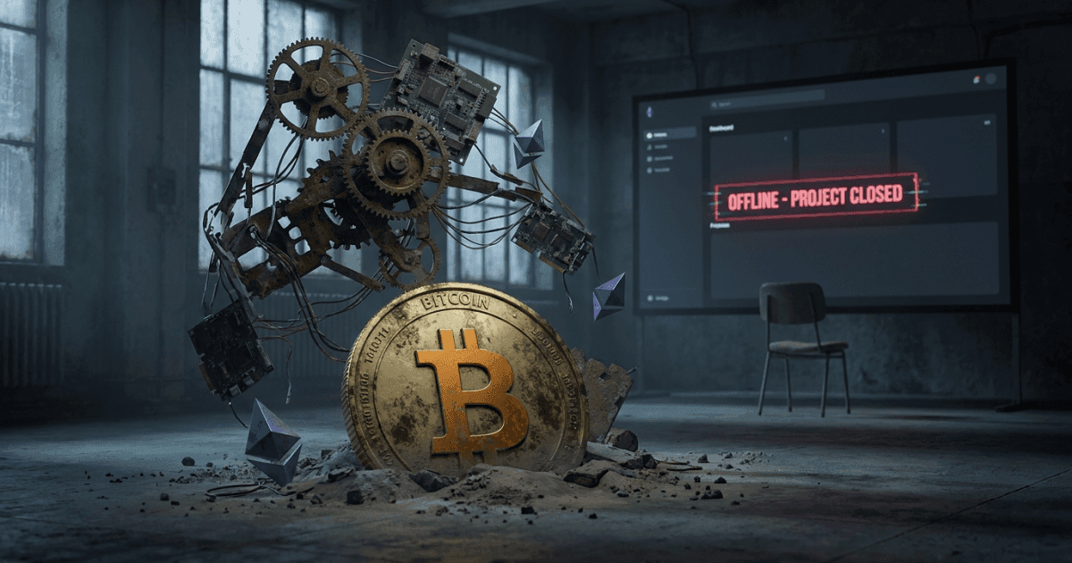 Bitcoin DeFi: Projeto encerra atividades por falta de interesse