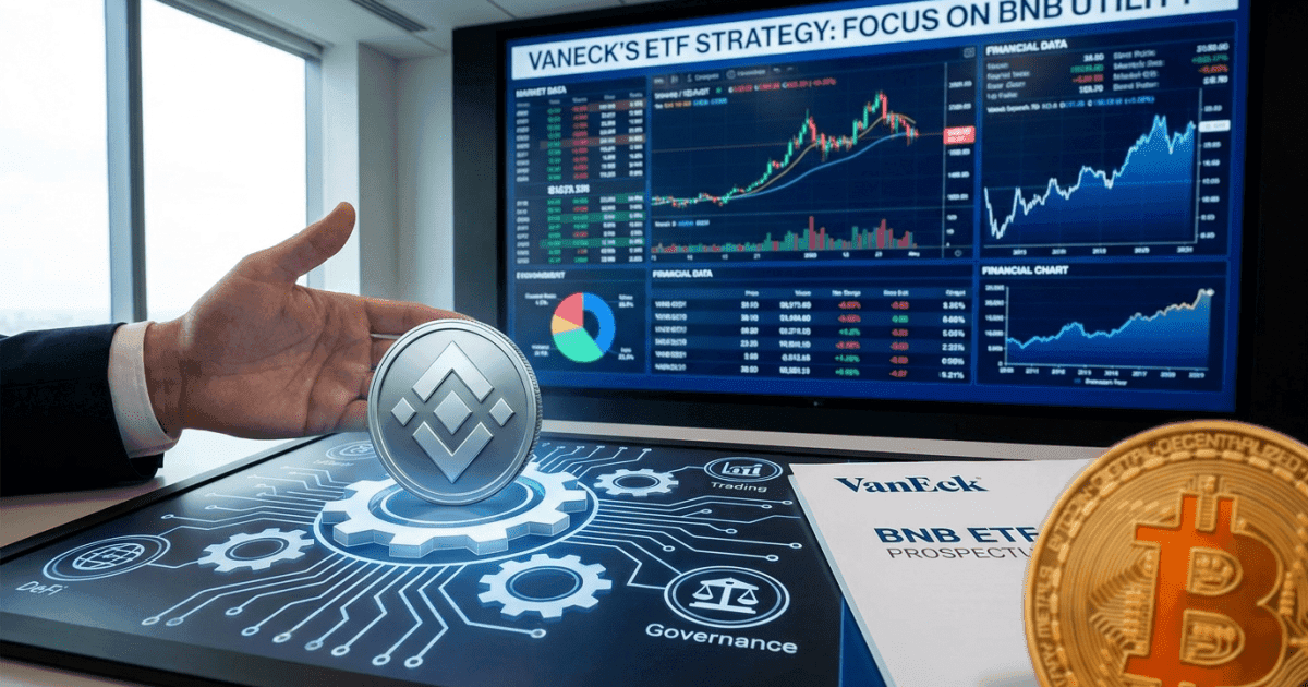 Altcoin BNB: Vaneck aposta na utilidade para ETFs cripto