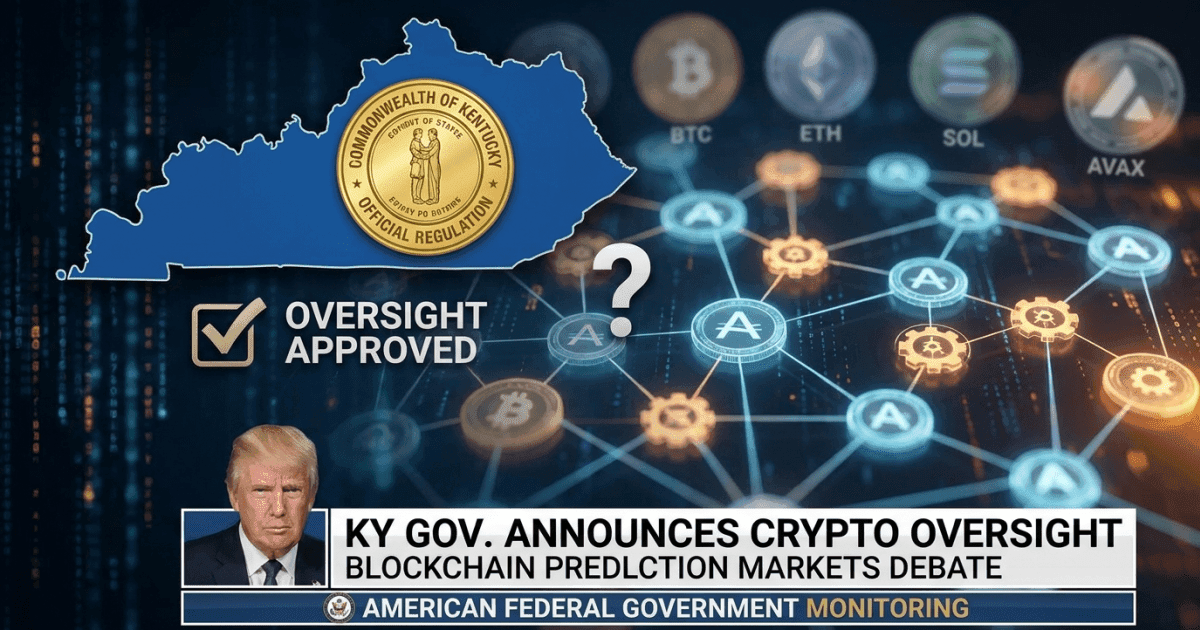 Kentucky põe altcoins em xeque com regulação de previsão