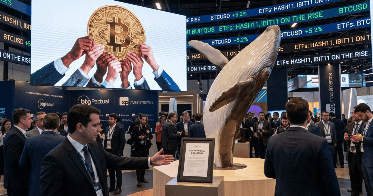 Bitcoin Consolida Rally com Forte Apoio Institucional e de Baleias