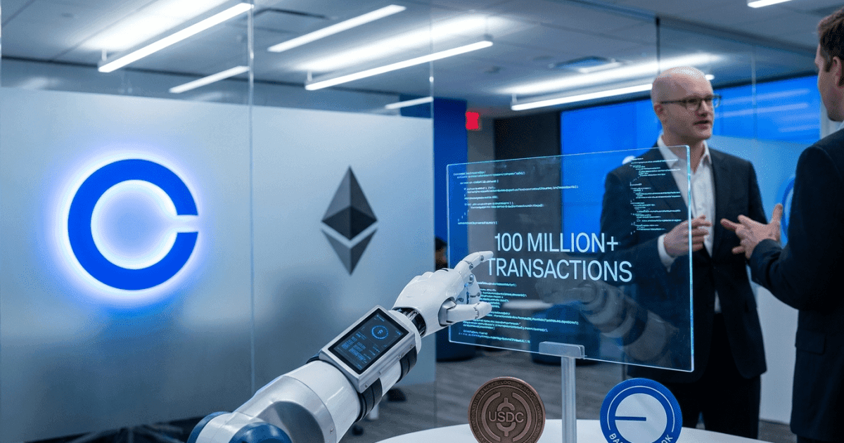 Ethereum e Base: Coinbase Lidera Finanças Agênticas para Pagamentos de IA