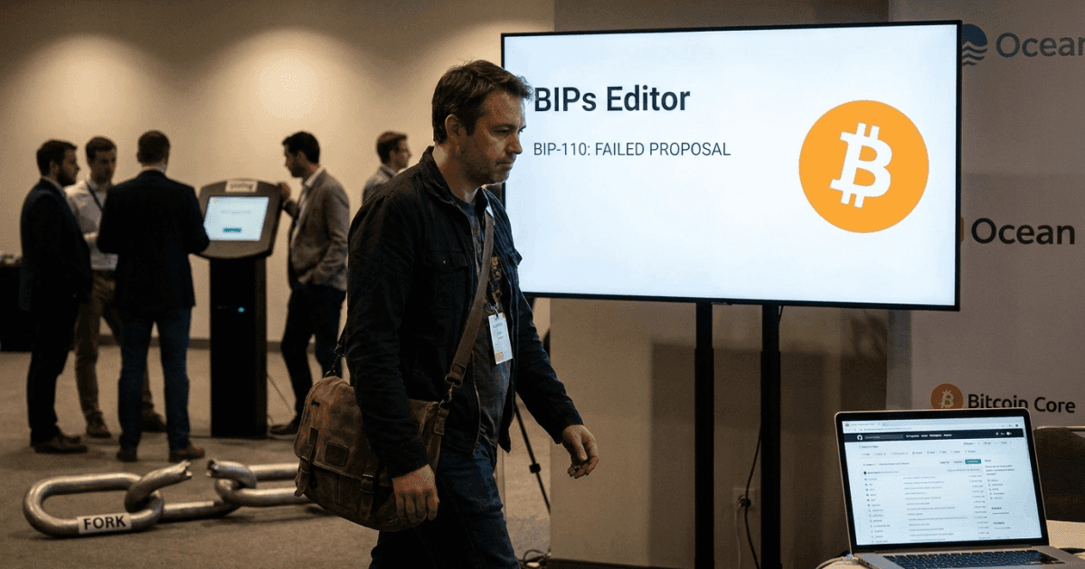 Ilustração editorial sobre bitcoin: Desenvolvedor Luke Dashjr Removido do Cargo de Editor de BIPs do Bitcoin